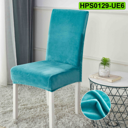 Huse de protecție - Husa protectie scaun, catifea, set 6 bucati, HPS0129-UE6