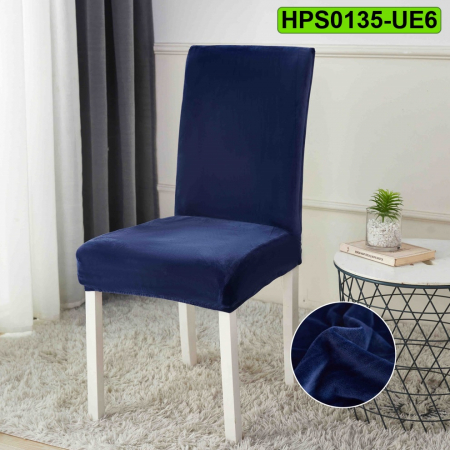 Huse de protecție - Husa protectie scaun, catifea, set 6 bucati, HPS0135-UE6