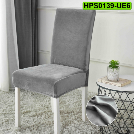 Huse de protecție - Husa protectie scaun, catifea, set 6 bucati, HPS0139-UE6