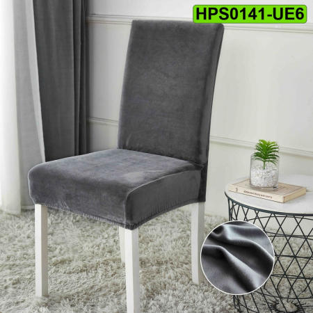 Huse de protecție - Husa protectie scaun, catifea, set 6 bucati, HPS0141-UE6