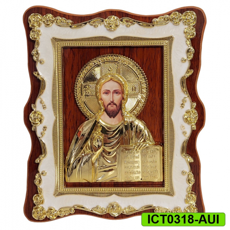 Produse de cult religios - Icoana Iisus Hristos ICT0318-AUI aurie