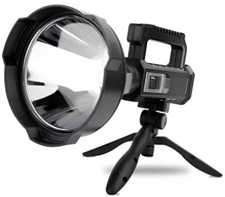 Articole camping și drumeții - Lanterna LED reincarcabila tip reflector cu trepied L-835