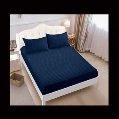 Lenjerii Damasc - Lenjerie Damasc pentru pat dublu, 4 piese, cearsaf cu elastic, LJD0242-2E4