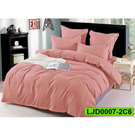 Lenjerii Damasc - Lenjerie Damasc pentru pat dublu, 6 piese, LJD0007-2C6