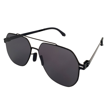 Ochelari de soare - Ochelari de soare unisex cu toc cadou OSX15 negri