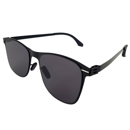 Ochelari de soare - Ochelari de soare unisex cu toc cadou OSX17 negri