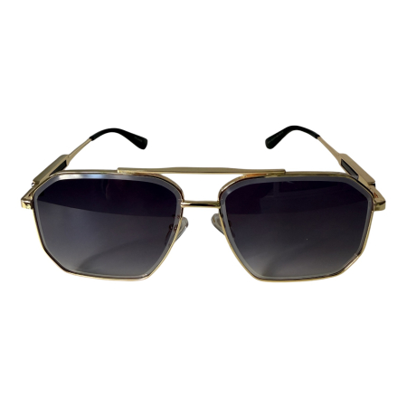 Ochelari de soare - Ochelari de soare unisex cu toc cadou OSX48 aurii