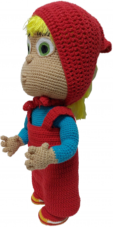 Păpuși și figurine croșetate - Păpușă unicat croșetată manual Masha