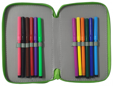 Penar echipat cu 34 piese, 3 compartimente P305 verde [4]