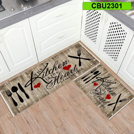 Covoare antiderapante - Set 2 covoare bucatarie antiderapante CBU2301
