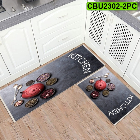 Covoare antiderapante - Set 2 covoare bucatarie antiderapante CBU2302