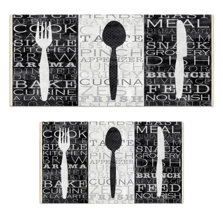 Covoare antiderapante - Set 2 covoare bucatarie antiderapante CBU2308