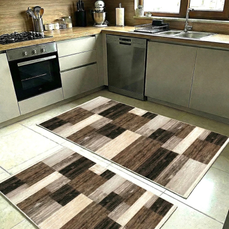 Set 2 covoare bucatarie antiderapante CBU2309 [2]