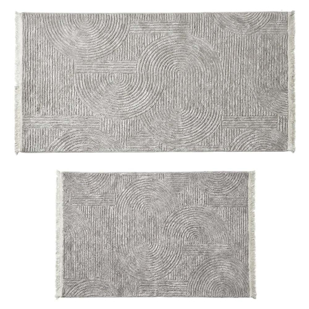 Set 2 covoare bucatarie antiderapante CBU2402 gri