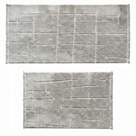 Set 2 covoare bucatarie antiderapante CBU2405 gri