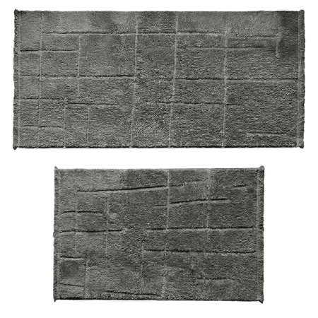 Set 2 covoare bucatarie antiderapante CBU2406 antracit