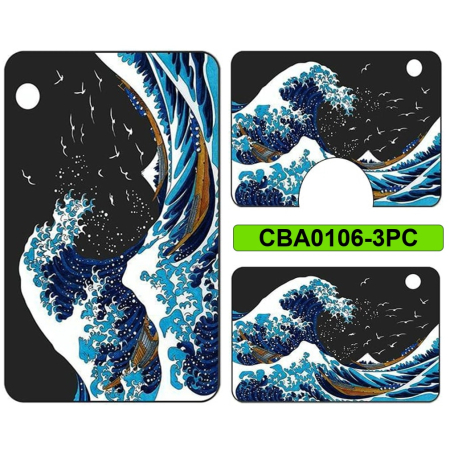 Covoare și traverse - Set 3 covorase baie antiderapante CBA0106-3PC