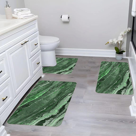 Covoare și traverse - Set 3 covorase baie antiderapante CBA0108-3PC