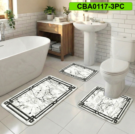 Set 3 covorase baie antiderapante CBA0117-3PC