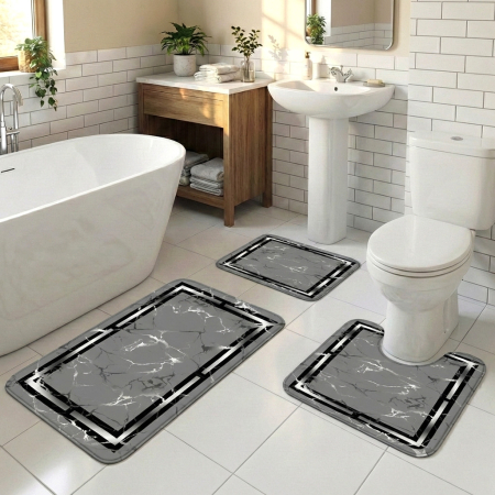 Set 3 covorase baie antiderapante CBA0121-3PC