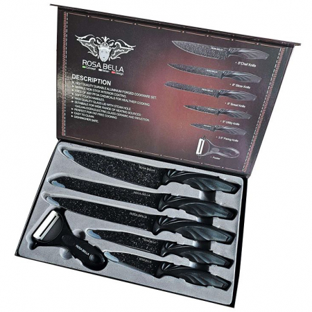 Set cutite 6 piese Rosa Bella RB-9281 [6]