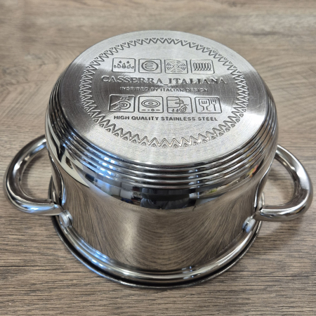 Set vase din inox 12 piese Casserra Italiana CI-4000 [5]