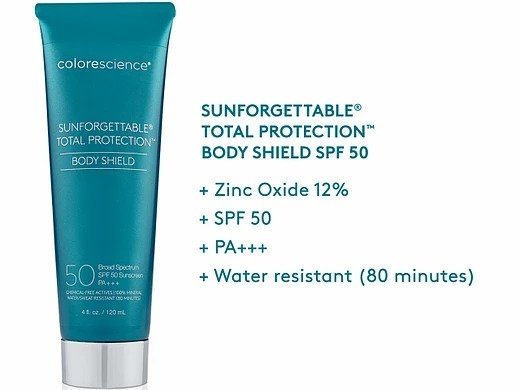 Colorescience Sunforgettable Total Protection Body Shield Classic SPF50 - Crema corp 120 ml [2]
