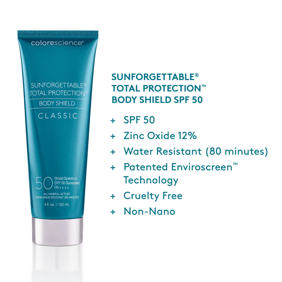 Colorescience Sunforgettable Total Protection Body Shield Classic SPF50 - Crema corp 120 ml [3]