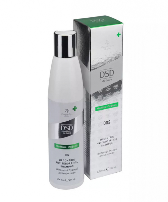 DSD de Luxe 002 PH Control Antiseborrheic Shampoo Sampon Antiseboreic cu Control PH 200 ml