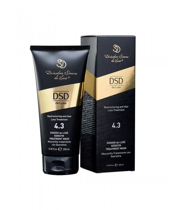 DSD de Luxe 4.3 Dixidox de Luxe Keratin Treatment Mask Masca cu Keratina 200 ml