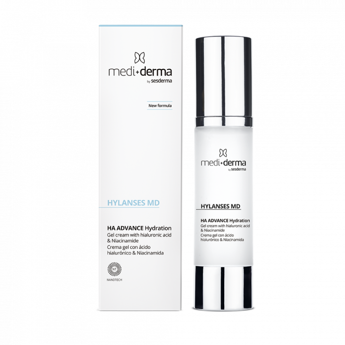 Mediderma HYLANSES MD Advance Hydration Crema Gel cu Acid Hialuronic 50 ml