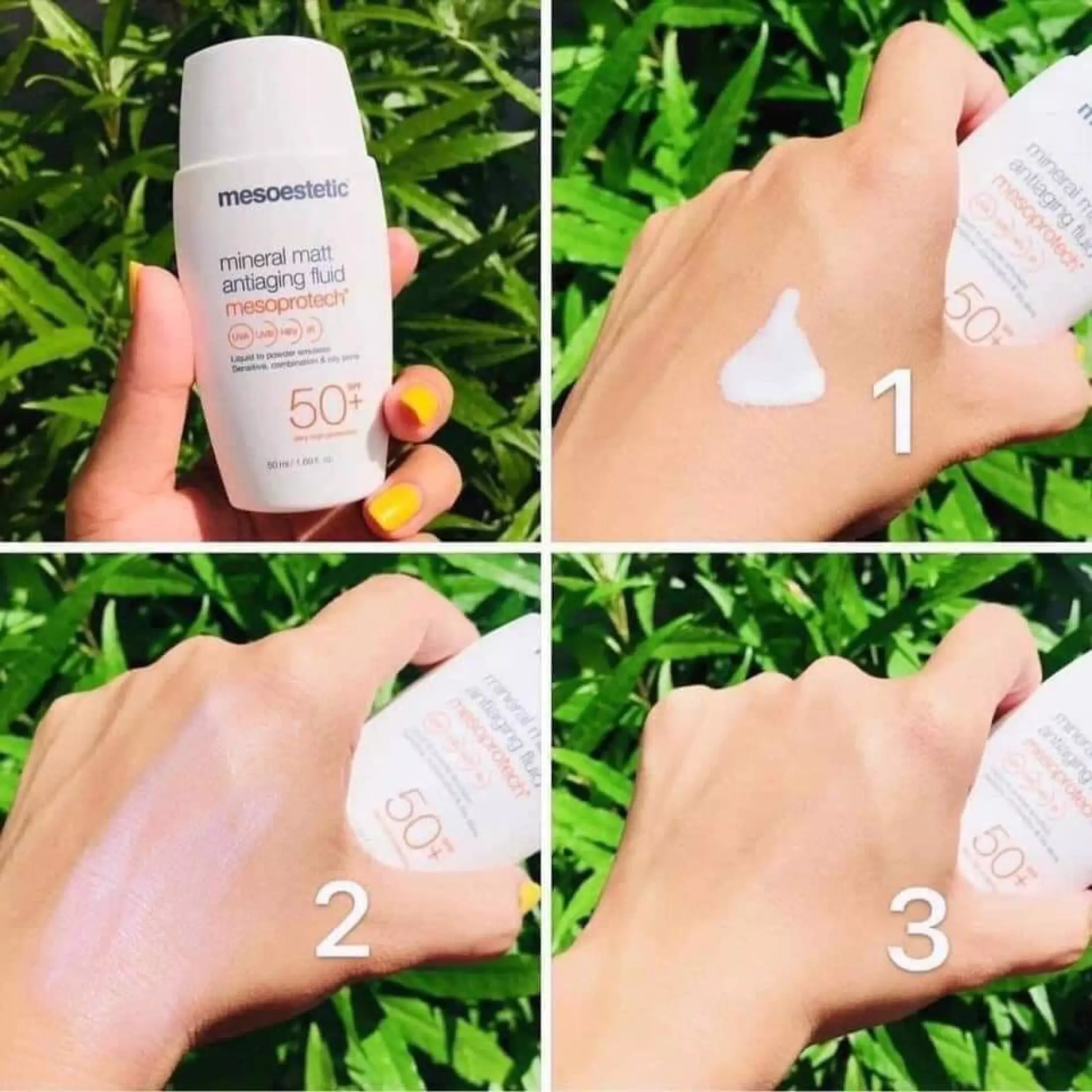 Mesoestetic SPF 50+ Mineral Fluid 50ml [3]