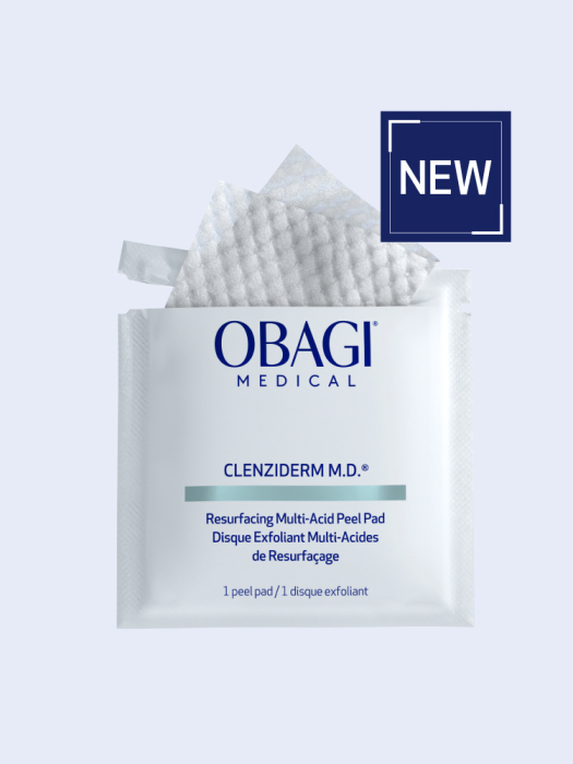 Obagi CLENZIderm M.D. Resurfacing Multi-Acid Peel Pads - Pad-uri Exfoliante cu 4 Acizi, 30 buc [2]