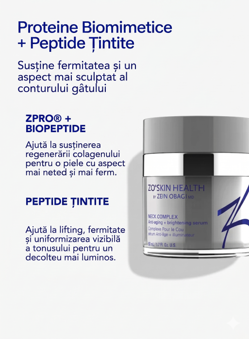 Zo Skin Health Neck Complex Anti Ageing and Brigthening Serum - Ser pentru gat si decolteu 50 ml [3]