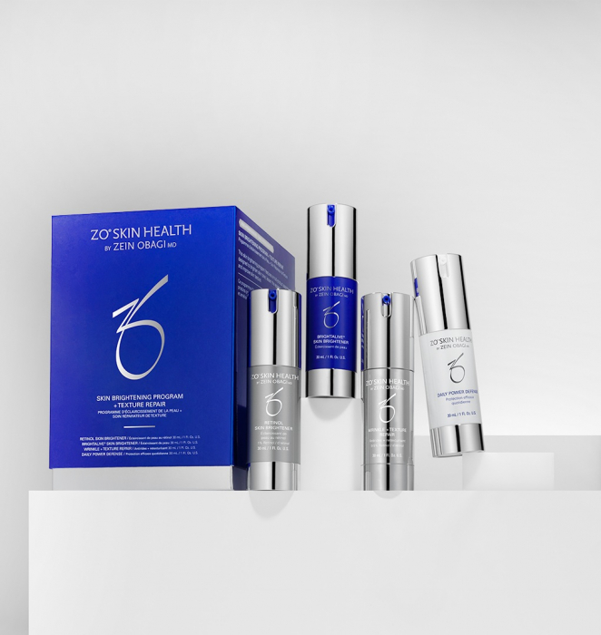 ZO SKIN HEALTH Skin Brightening Program + Texture Repair - sistem impotriva hiperpigmentarii