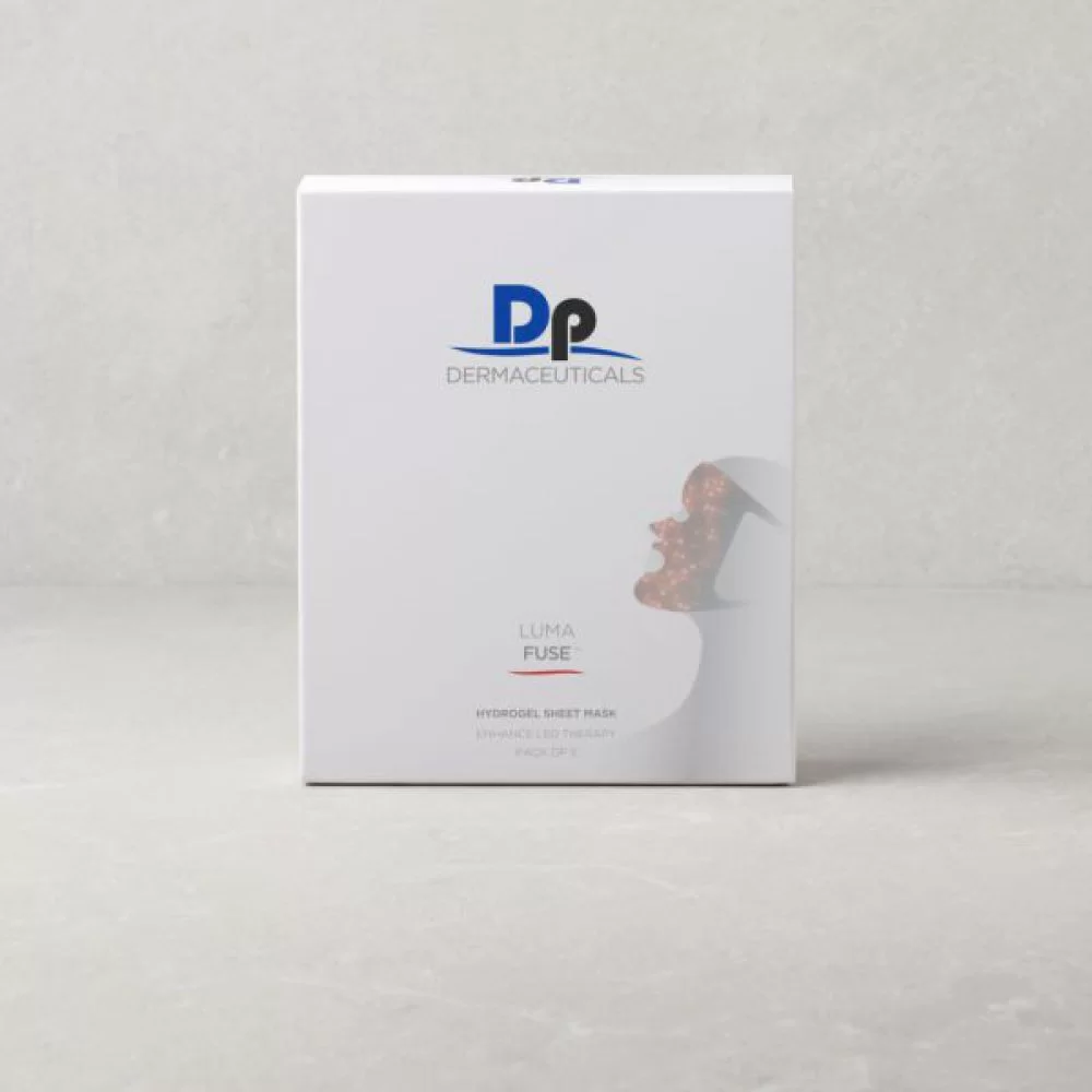 DP DERMACEUTICALS - DP Dermaceuticals LumaFuse Hydrogel Sheet Mask 5 bucati