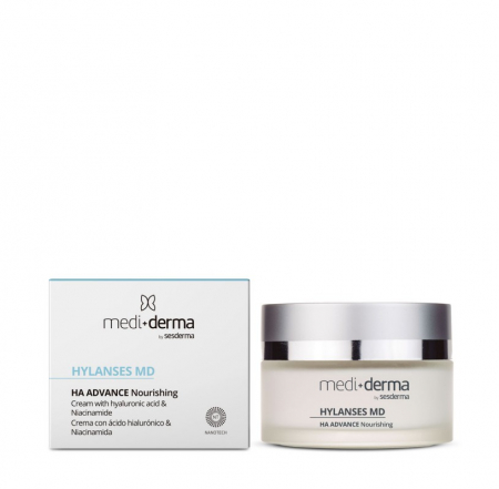 MEDIDERMA - MEDIDERMA HYLANSES MD HA ADVANCE - Cremă Nutritivă și Hidratantă pentru Pielea Uscată
