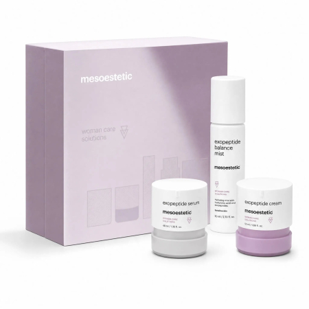 Age Element - Mesoestetic Exopeptide Woman Care Pack - Set Ser 45ml, Crema 55ml si Balance Mist 80ml