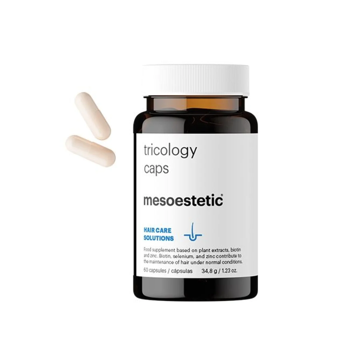 Mesoestetic Tricology Caps – supliment vegan impotriva caderii parului 60 capsule [2]