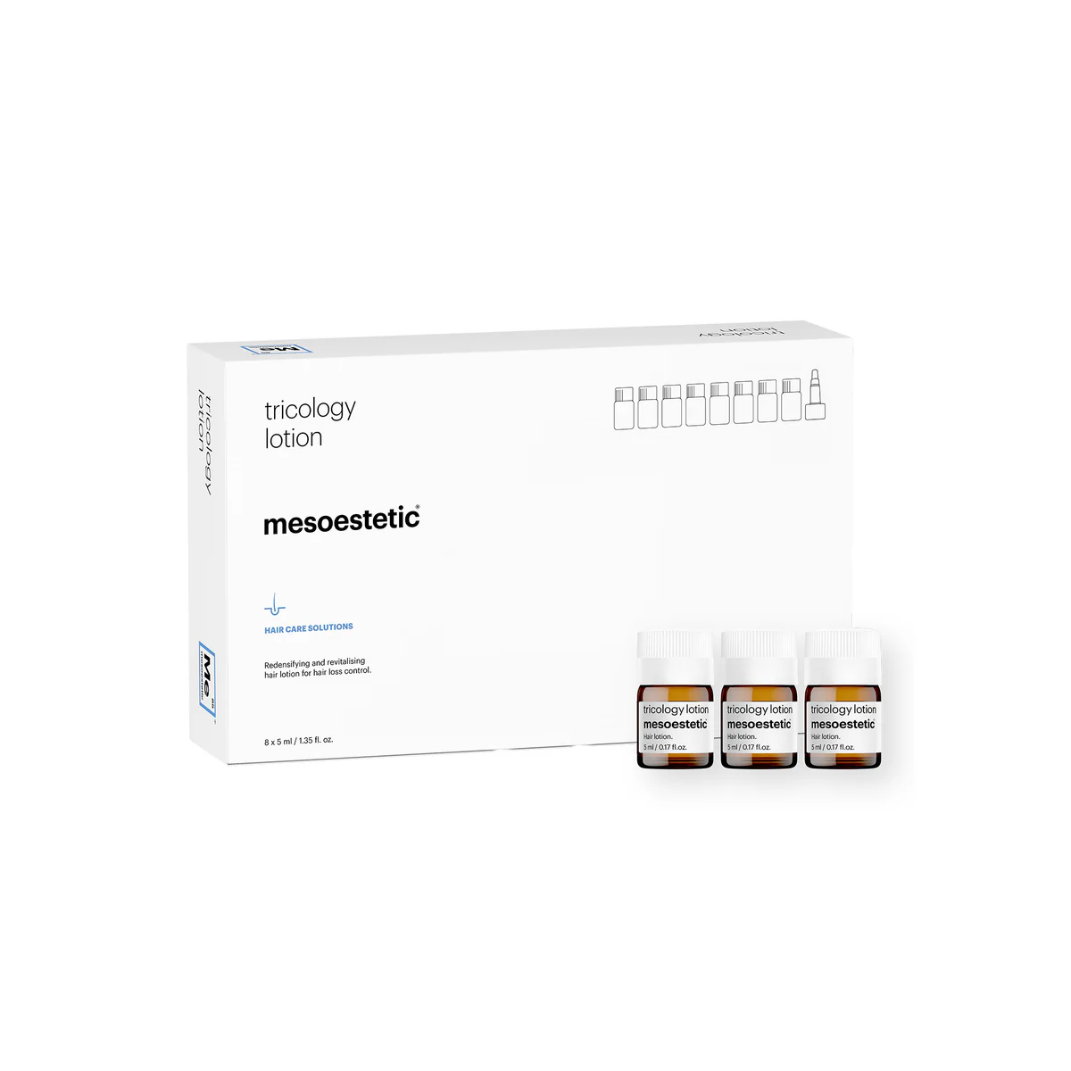 Tricology - Mesoestetic Tricology Lotion – tratament intensiv impotriva caderii parului 8x5ml