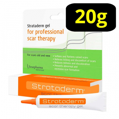 Strataderm Gel Siliconic pentru Terapia Profesională a Cicatricilor 20g