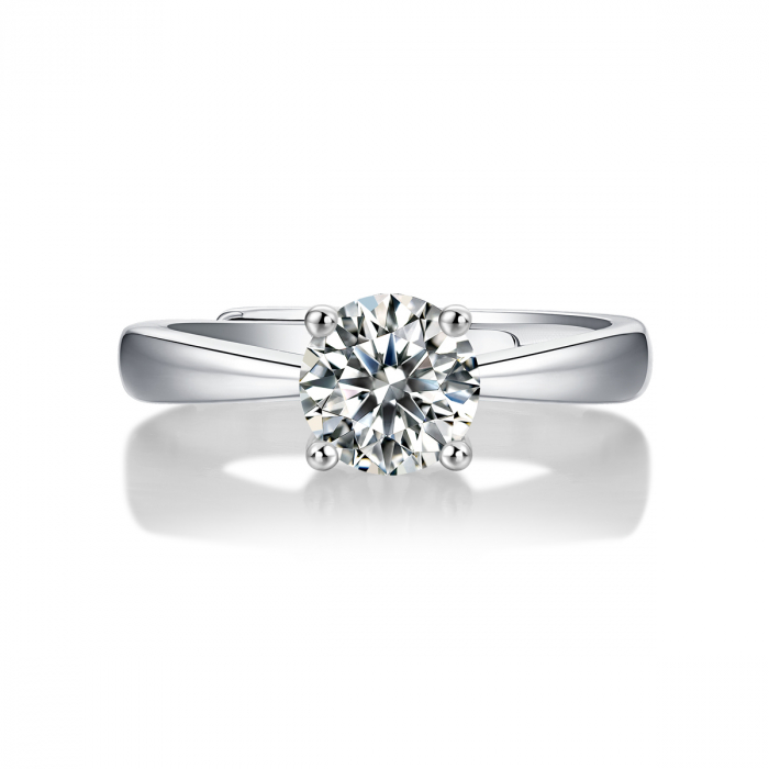Inel Logodna Una Vida Diamant Moissanite 1ct, Argint 925 [3]