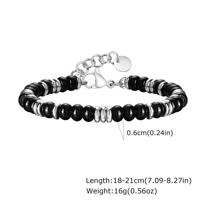 Brățară Black Elements pentru Bărbați – Reglabilă 18–21 cm [3]