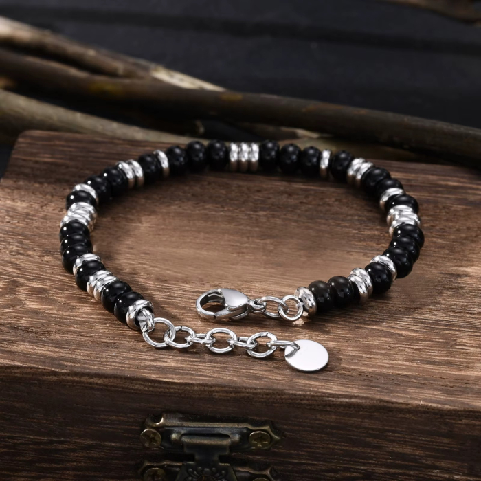 Brățară Black Elements pentru Bărbați – Reglabilă 18–21 cm [4]