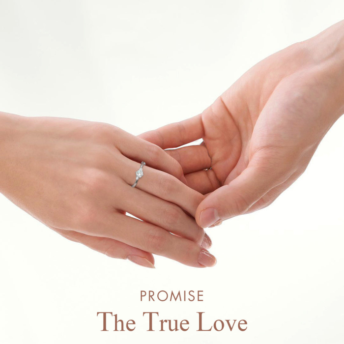 Inel de Logodna Una Vida Promise cu Moissanite, Argint 925 [3]