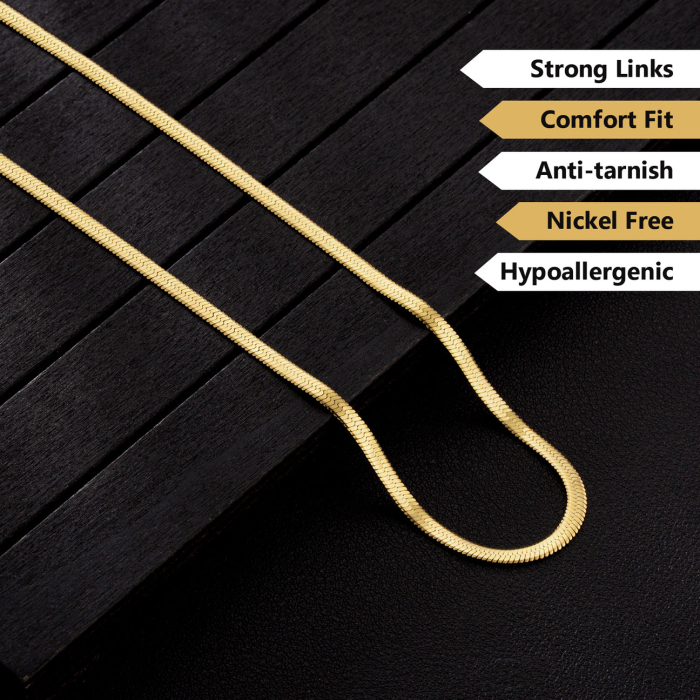 Lant Sanke Elements din Otel inoxidabil, 50 cm, Unisex [3]