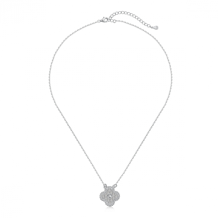 Set Una Vida Trifoi Lucky cu Pietre, Argint 925 [2]
