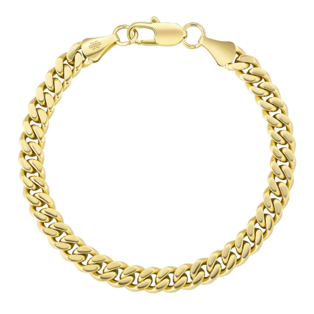 ELEMENTS % - Bratara Cuban Elements, Otel inoxidabil, 7mm