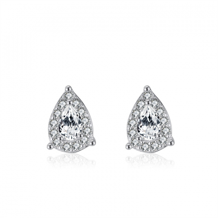 Produse - Cercei Princess cu Zirconiu din Argint 925