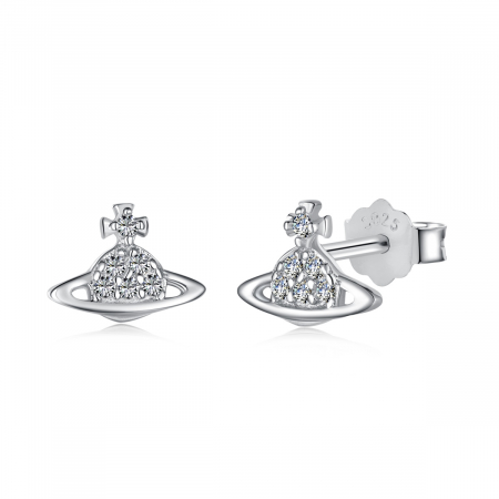 Noutati - Cercei Stud Vivienne, Argint 925